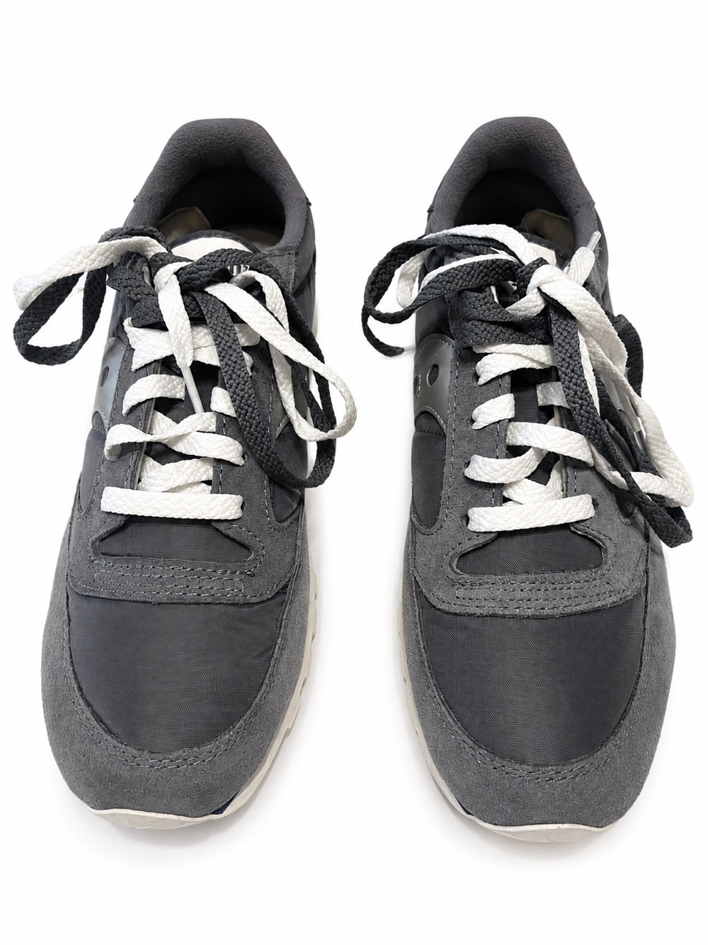 Saucony Jazz Low Pro Gray Silver Sneakers Mens 8.5